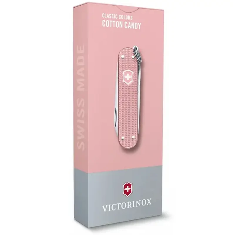 Classic alox Cotton candy 58MM Knife