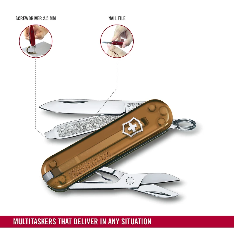 Classic Chocolate Fudge Brown Knife