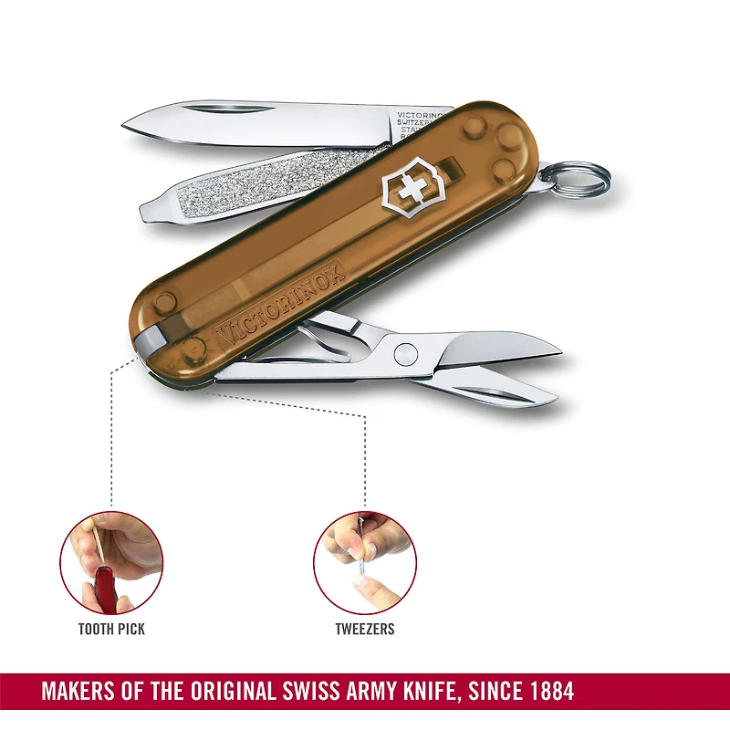 Classic Chocolate Fudge Brown Knife
