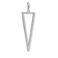 Sparkling Triangle Charm