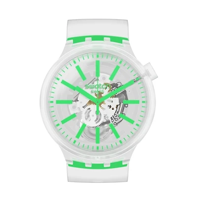 Big Bold Green Jelly Watch