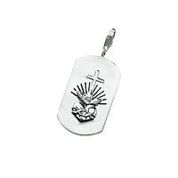 Heart and Cross Charm