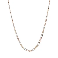 Figaro 3.5MM Tri Tone Chain