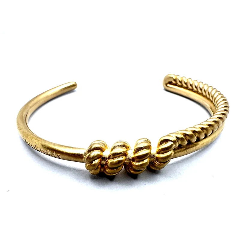 Knot Cuff Steel Bracelet