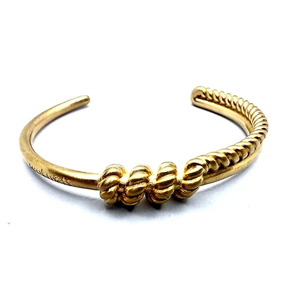 Knot Cuff Steel Bracelet
