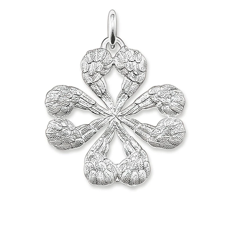 Angel Wings Clover 25MM Pendant