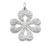 Angel Wings Clover 25MM Pendant