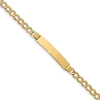 Cuban Adult Id Name Plate Bracelet