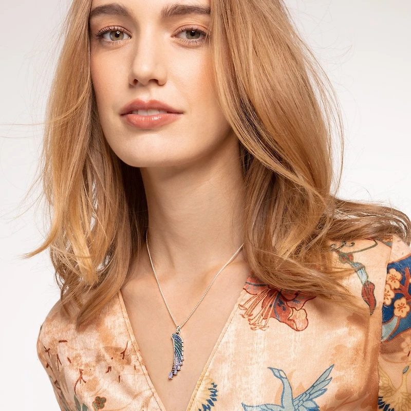 Hummingbird Wing Pendant