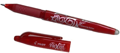 Stylo gel Frixion rouge 0.7mm