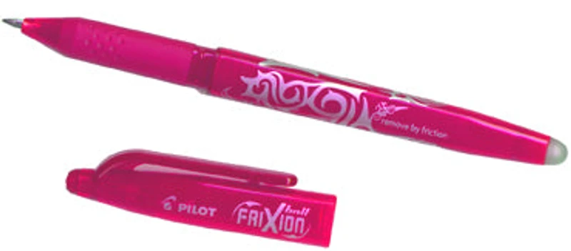 Stylo gel Frixion rose 0.7mm