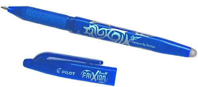 Stylo gel Frixion turquoise 0.7mm