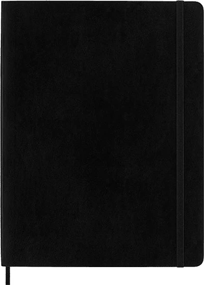 Cahier Classic ligné X-Large Souple Noir 192p