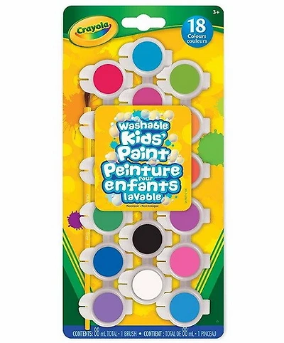 Colour Washable Kids' Paint Set