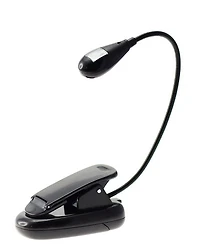 Lampe de lecture DEL noire 30cm