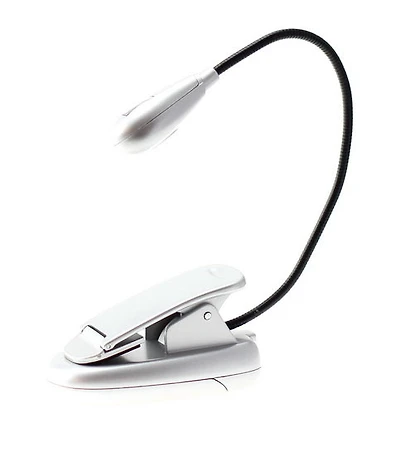 Lampe de lecture DEL argent 30cm