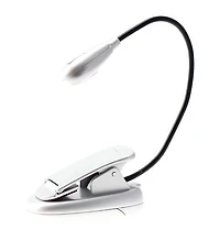 Lampe de lecture DEL argent 30cm