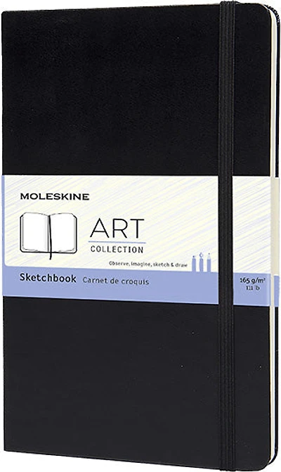 Sketchbook Large Rigide Noir 104p