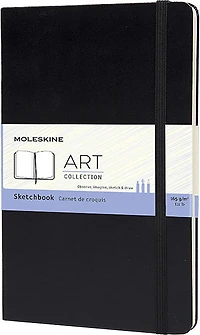 Sketchbook Large Rigide Noir 104p