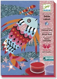 Sables : Arc-en-ciel de poissons