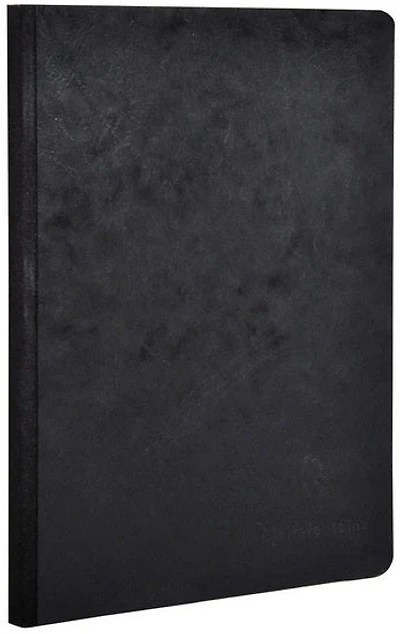 Cahier broché dos toilé Age-Bag uni 192p 14.8x21cm Noir