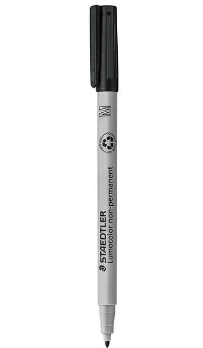 Marker Lumocolor Non-Permanent Medium Black
