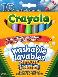 Marqueurs lavables Colossal  (16)