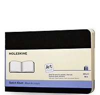 Cahier Sketch album Poche Souple Noir 72p