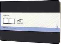 Cahier Sketch Album Large souple Noir 88p