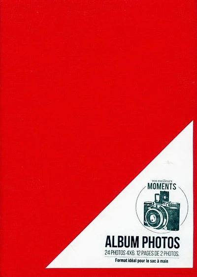 Photo Album Colored 6 Asst - 24 Photos 4x6