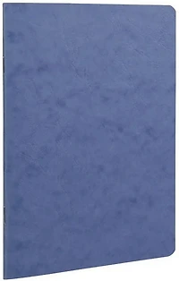 Cahier piqué Age-Bag ligné 96p 14.8x21cm Bleu