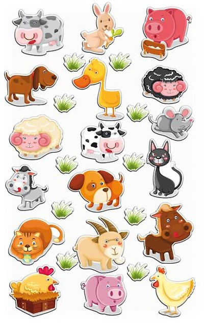 Cooky Stickers : Animals