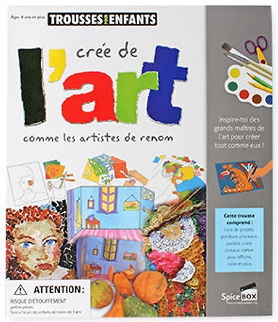 Crée de l'art comme les artistes de renom