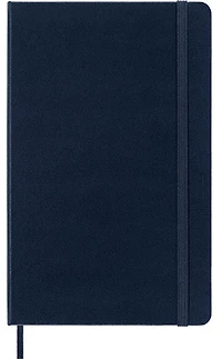 Cahier Classic ligné Large Rigide Bleu 240p