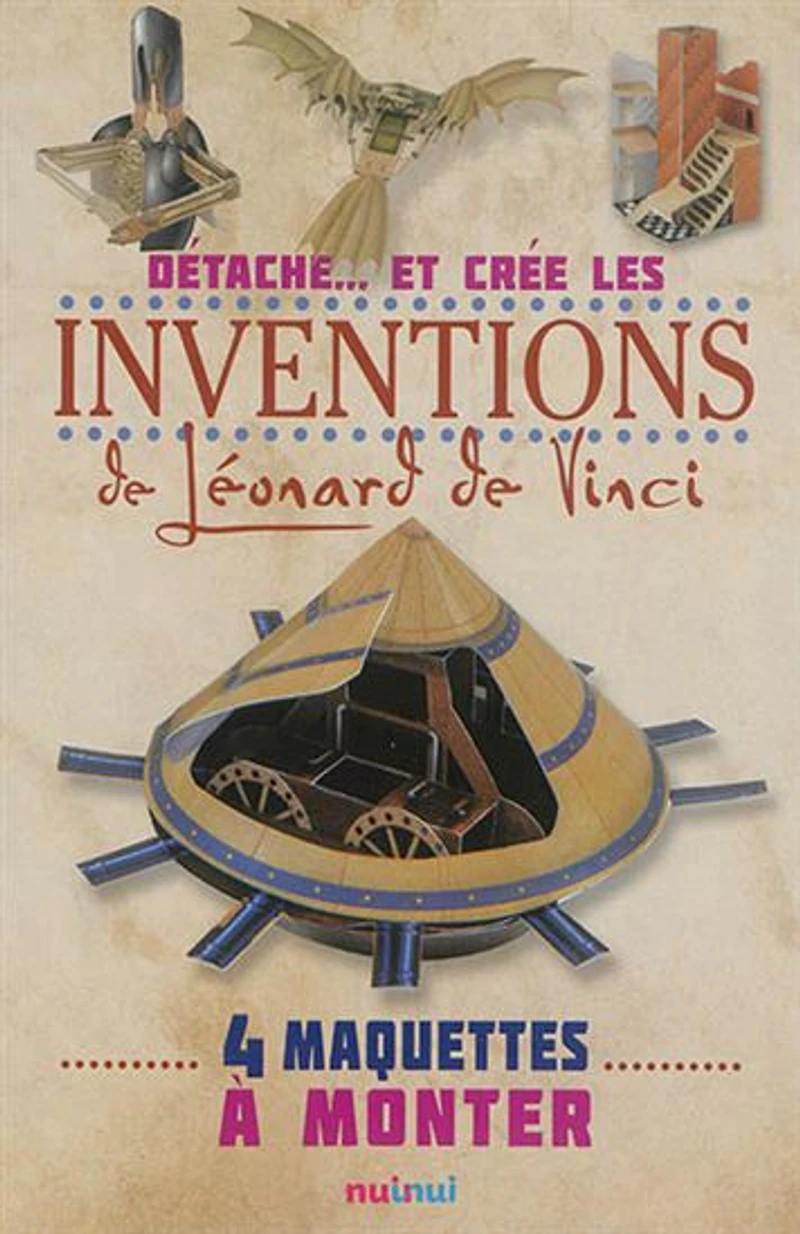 Léonard de Vinci : créer et découper