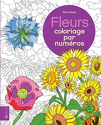 Fleurs : coloriage par numéros