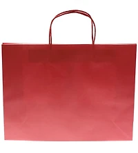 Gift Bag L Kraft Red