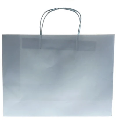 Sac large kraft bleu