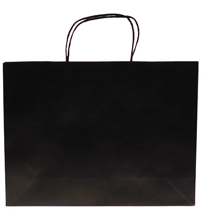 Sac large kraft noir