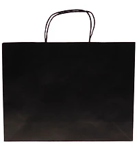 Sac large kraft noir