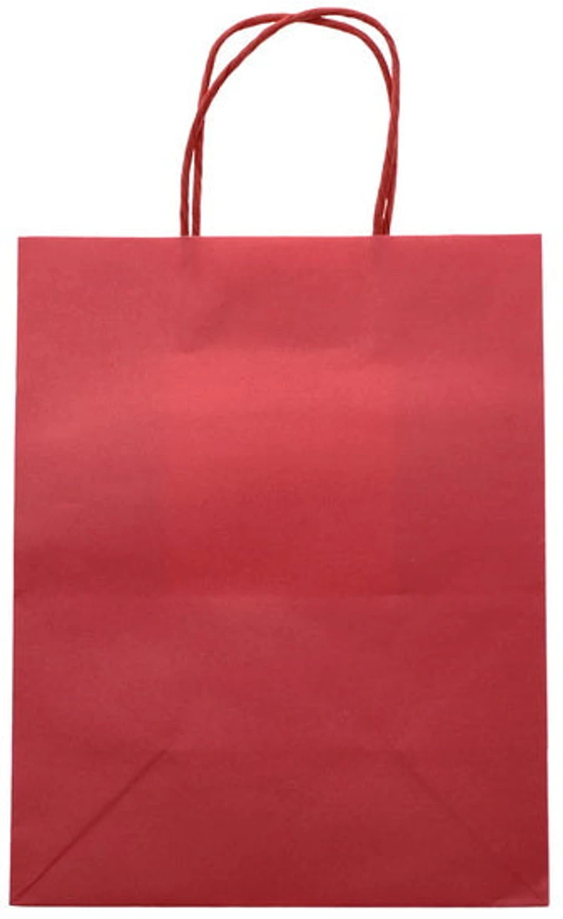 Sac moyen kraft rouge