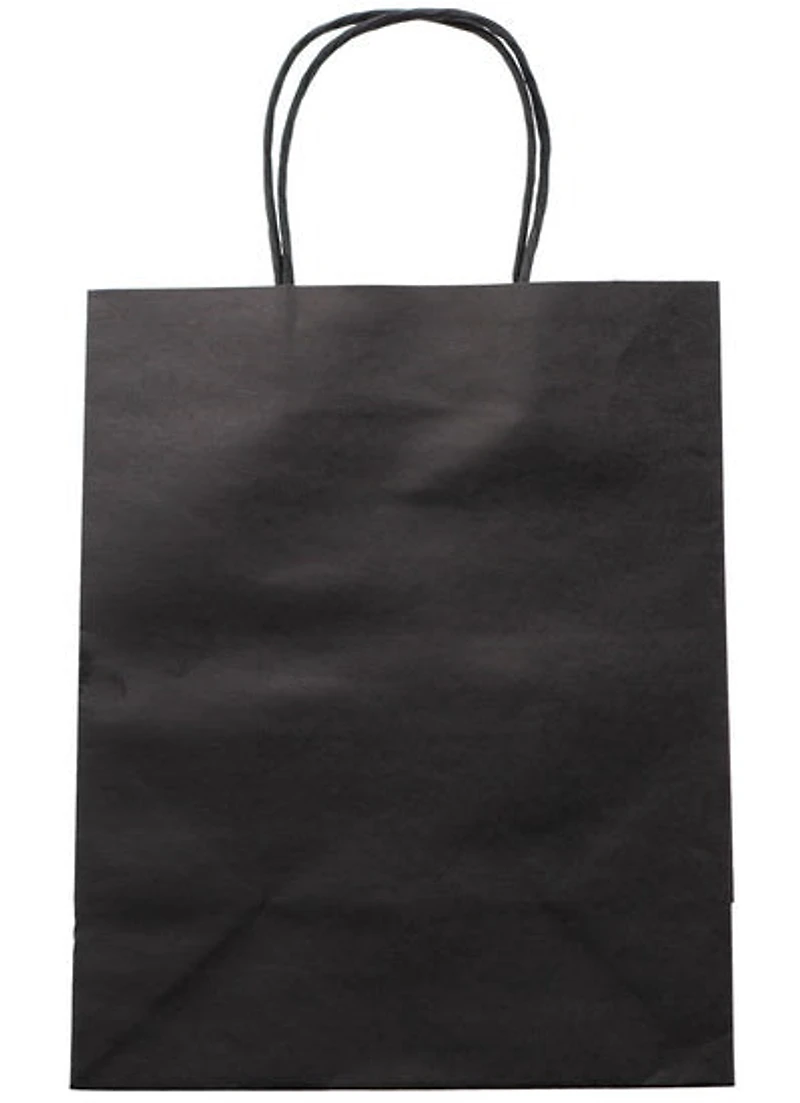Gift Bag M Kraft Black