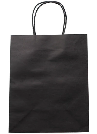 Gift Bag M Kraft Black