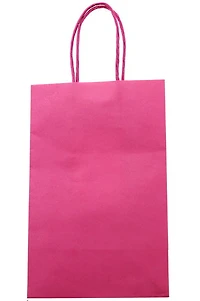 Sac petit kraft rose