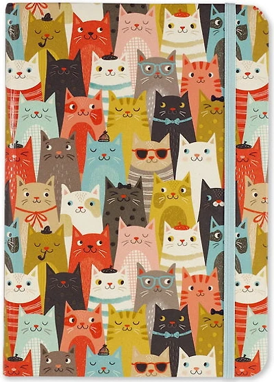 Petit journal Chats colorés