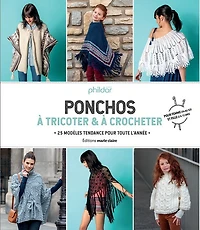 Ponchos en tricot et crochet : 25 modèles tendance pour toute l'année