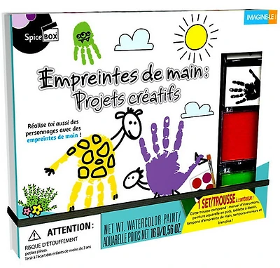 Handprint Art Creative Kit - French Ed.