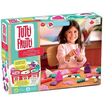 Licorne et arc-en-ciel scintillants Tutti Frutti