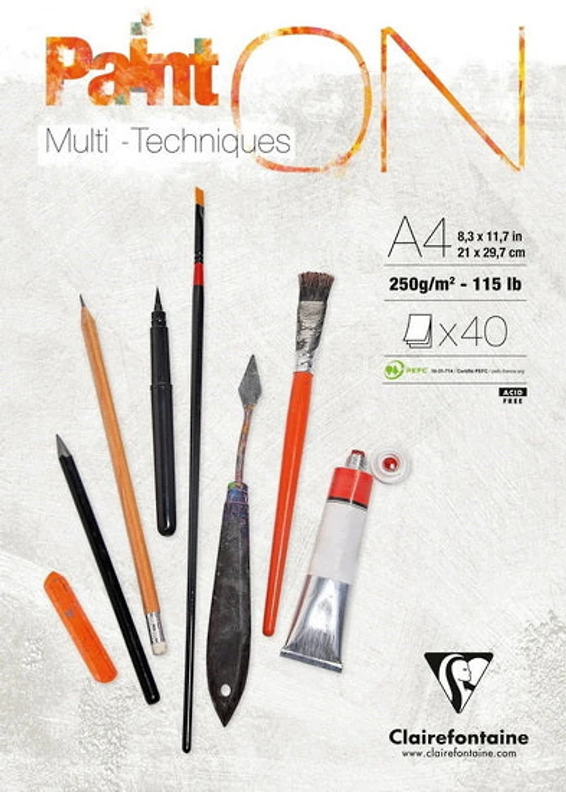 Paint'ON Mixed Media Glued Pad