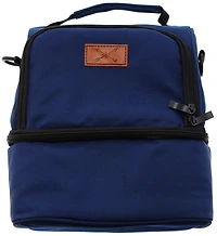 Boîte à lunch bleue 2 compartiments